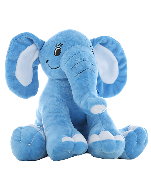 Elmer the Blue Elephant 16 Inch