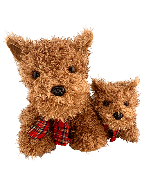 Tinsel the Terrier 8 Inch