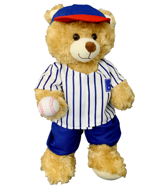 All-Stars Baseball Uniform w/Hat & Ball 16 Inch