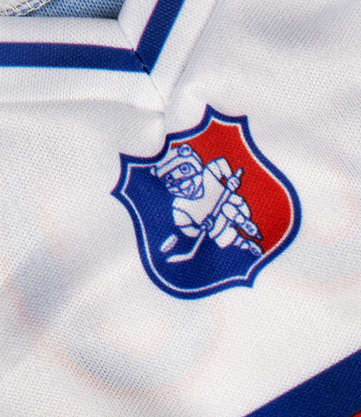 Brown Patches Bear 8 Inch with All-Stars Hockey Uniform – Plush Outfit