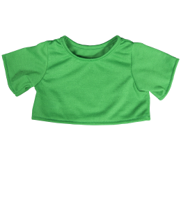 Brown Bear 8 Inch Plush with Green T-Shirt Outfit – 16 Inch