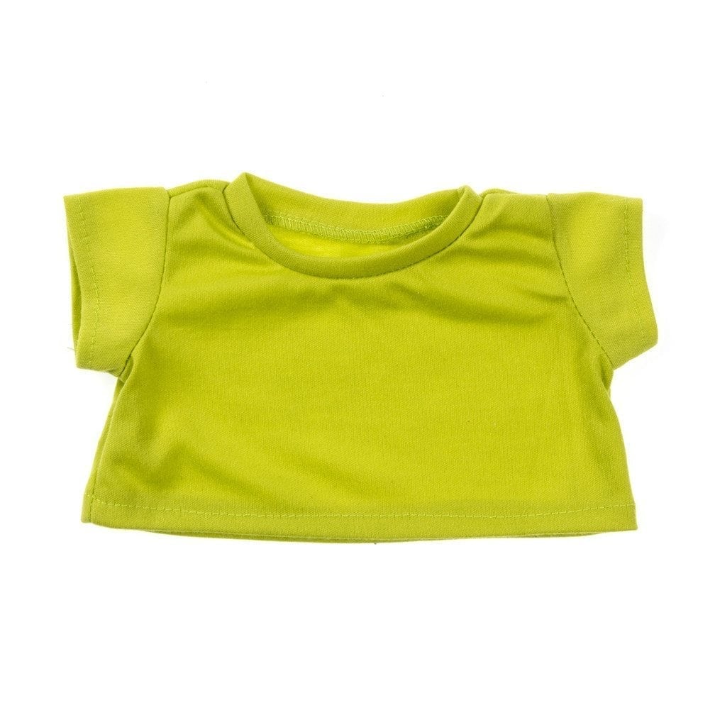 Safety Green T-Shirt for 16-Inch Stuffed Animal – Soft, Bright & Durable
