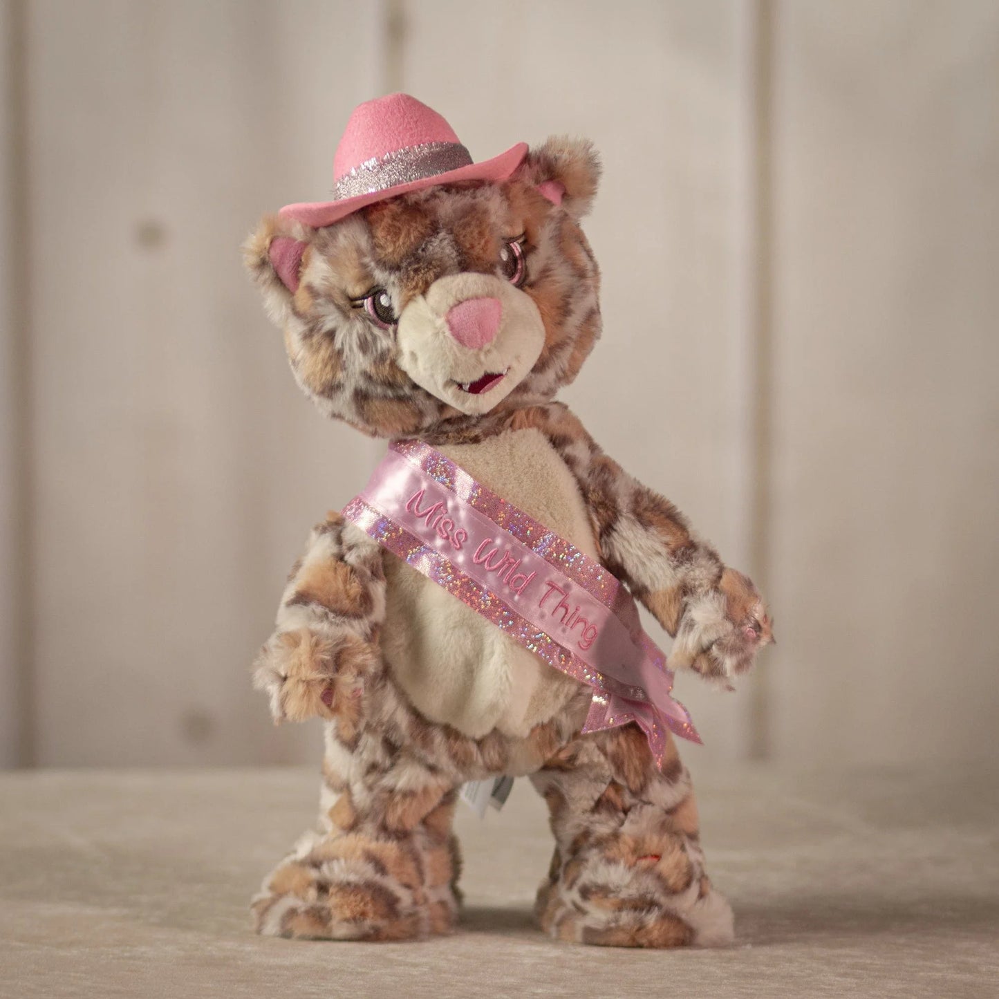“Girls Night Leopard Plush Toy 14 Inch – Soft Stuffed Animal”