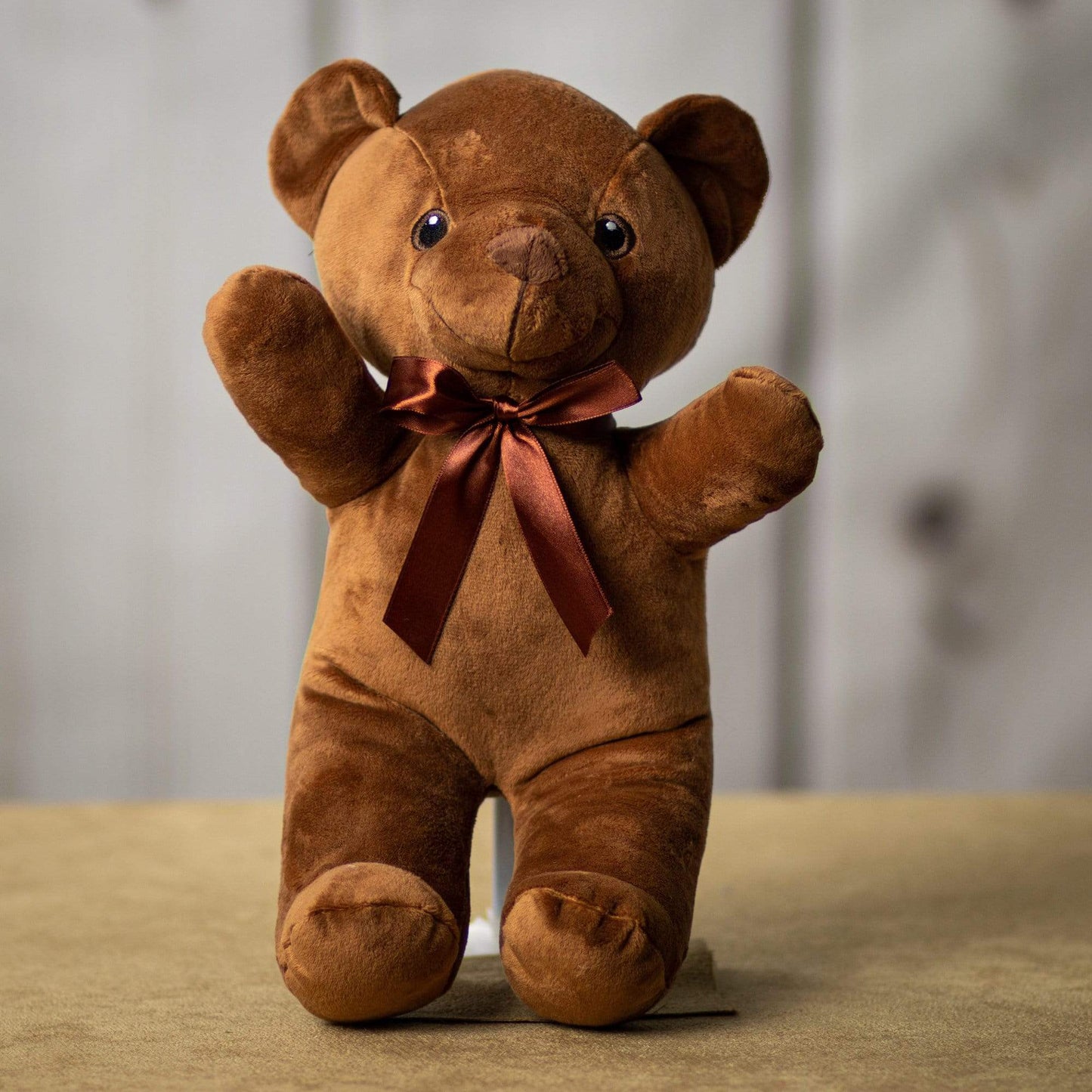 14 Inch Sewn Eye Hug Bear – Soft Plush Stuffed Animal Gift for Kids & Love