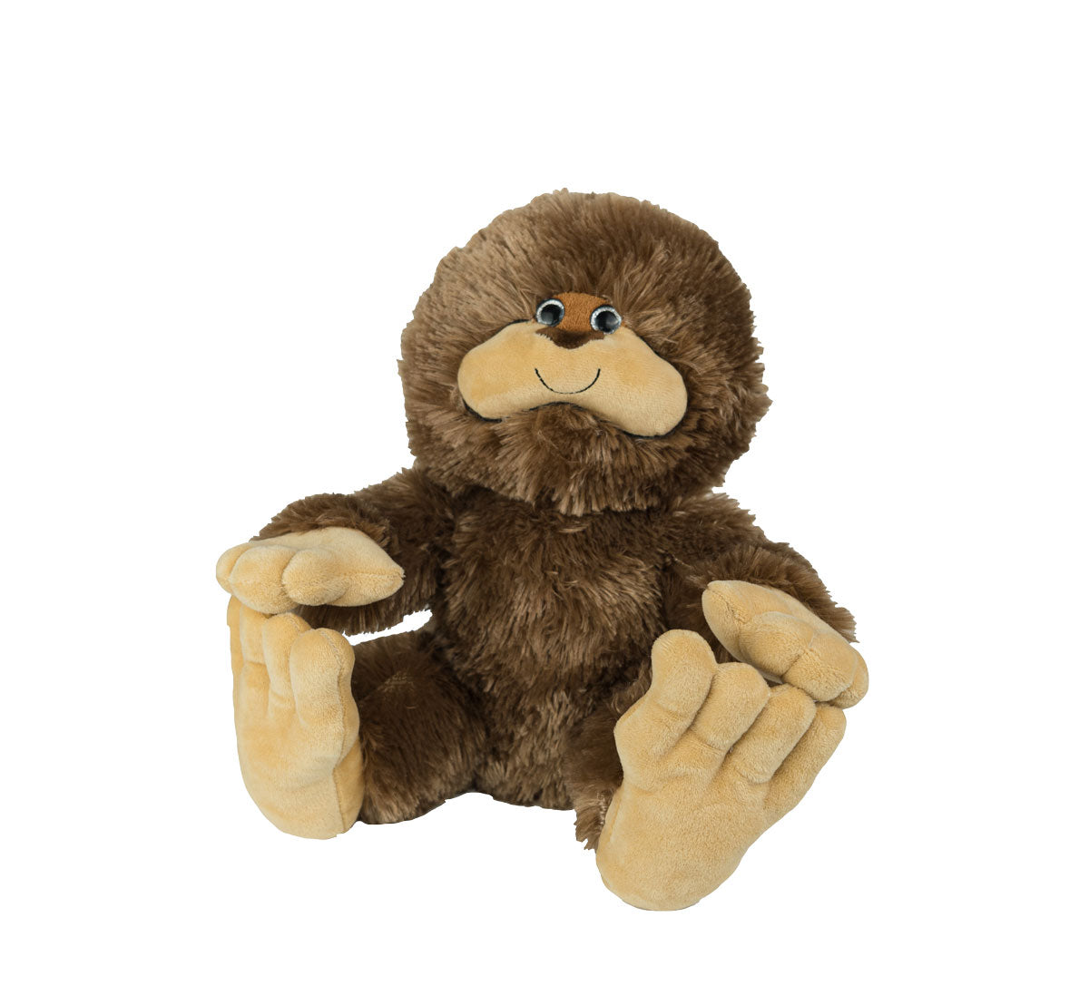 Benton Bigfoot 16-inch stuffed toy – soft plush Sasquatch with fluffy fur and a friendly face.