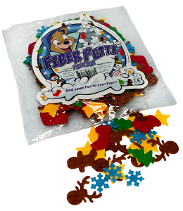 Festive Fiber Fetti – Holiday Craft Confetti for Kids & Party Fun