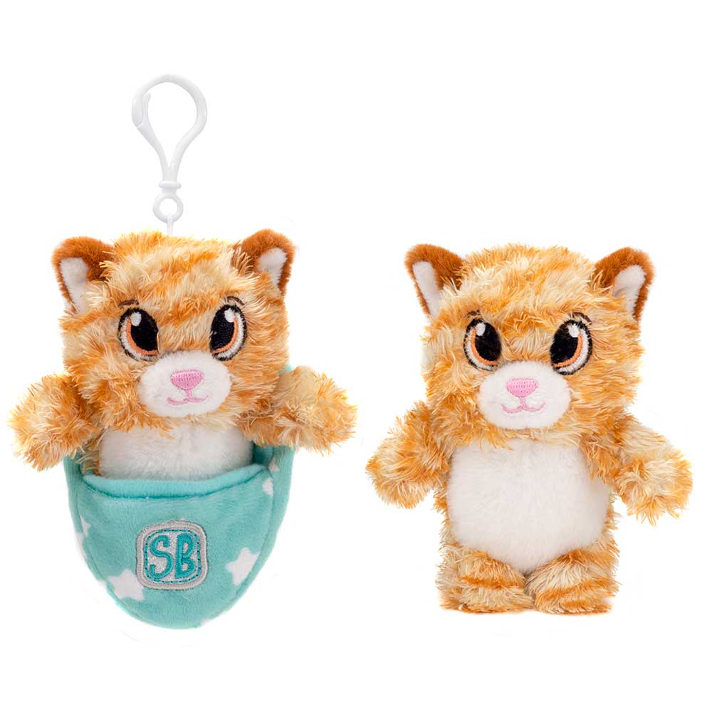 Soft 4.5 Inch Cat KC Baby Swaddle for Newborns