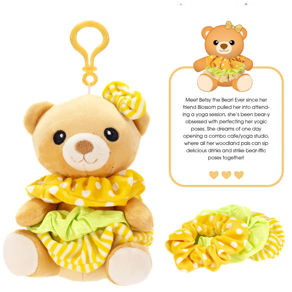 Betsy Scrunch Bunch – Premium Hair Scrunchie Set for Women and Girls, Soft Elastic Hair Ties