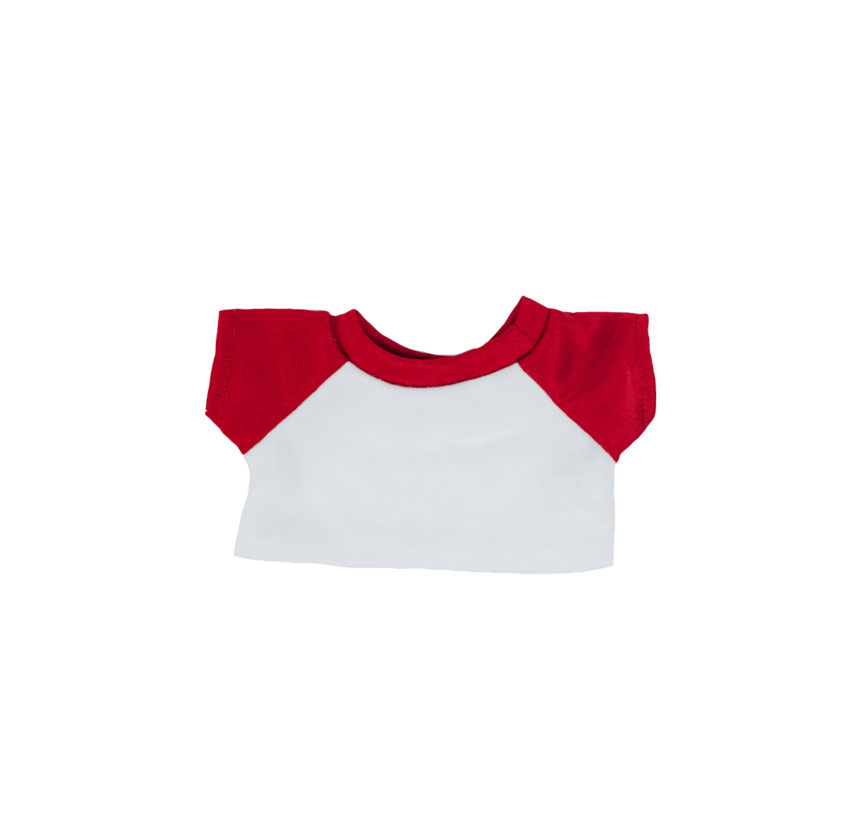 8″ White & Red T-Shirt for Children – Comfortable Fit