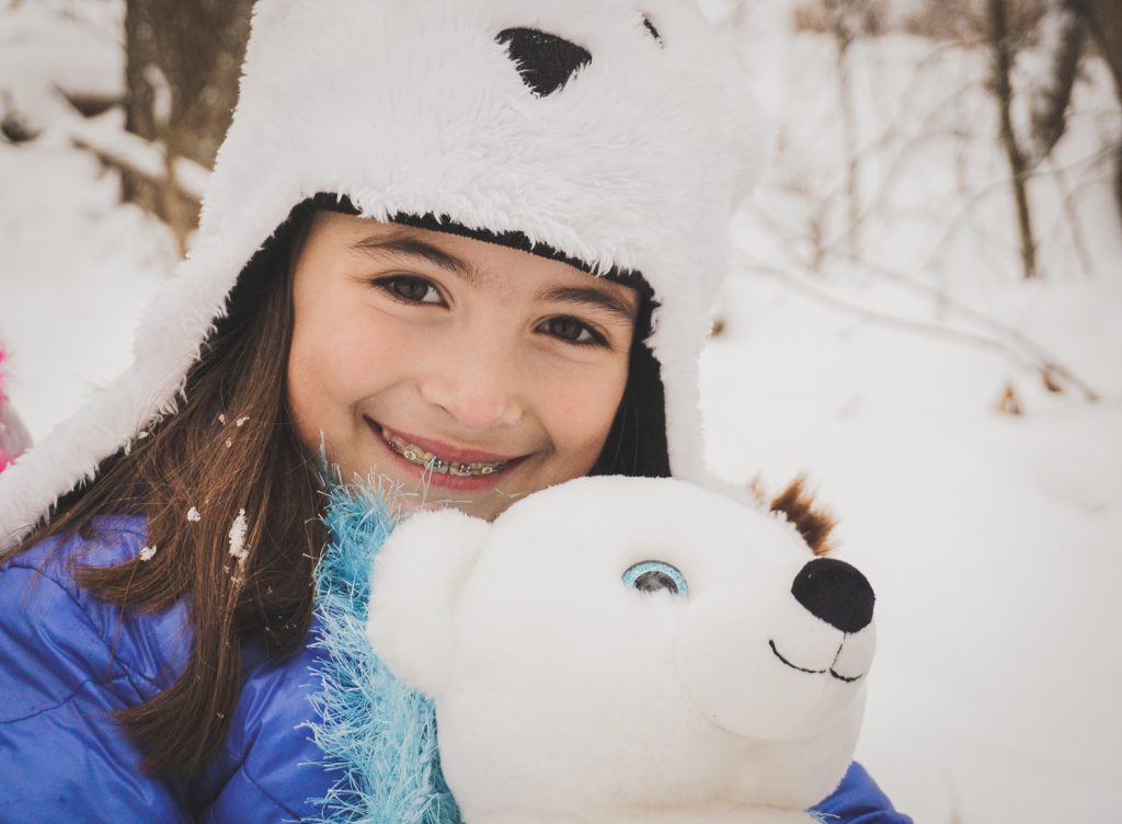Polar bear stuffed animal