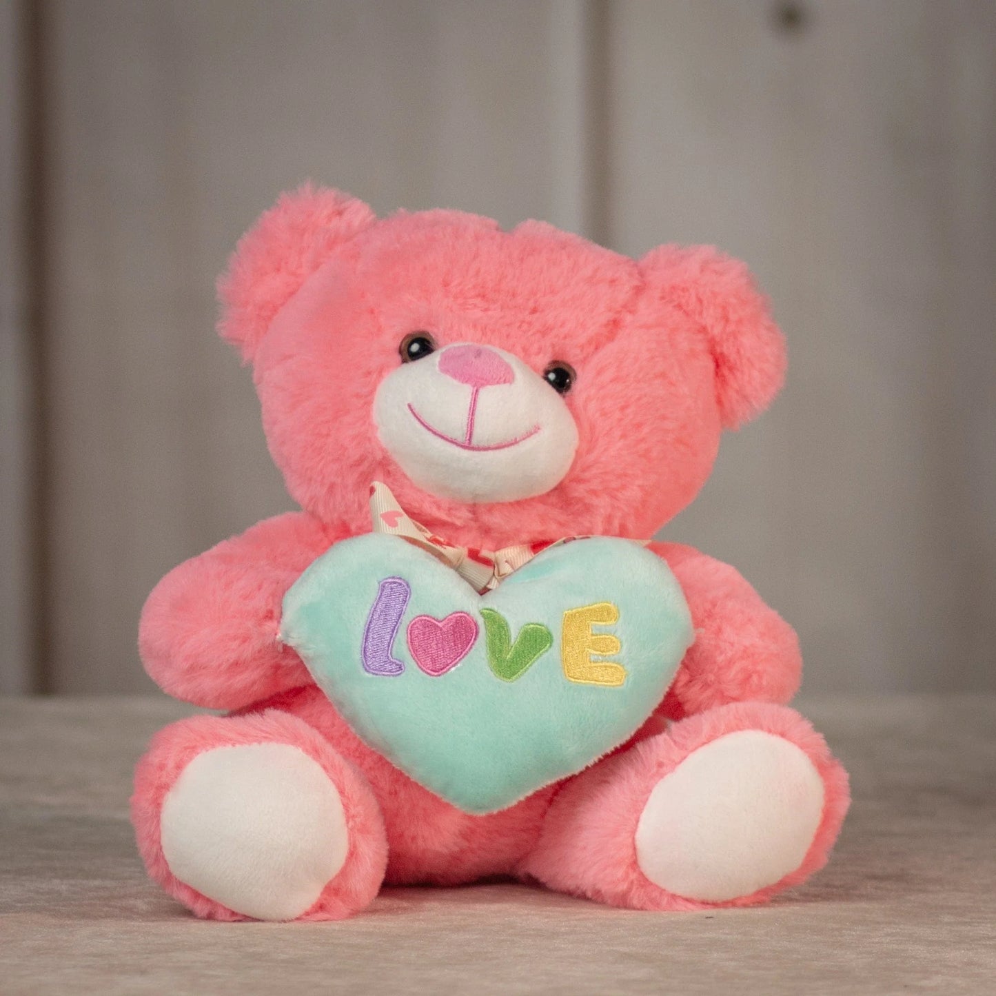 9.5 Inch Pastel Valentine Bear - Adorable Soft Bears