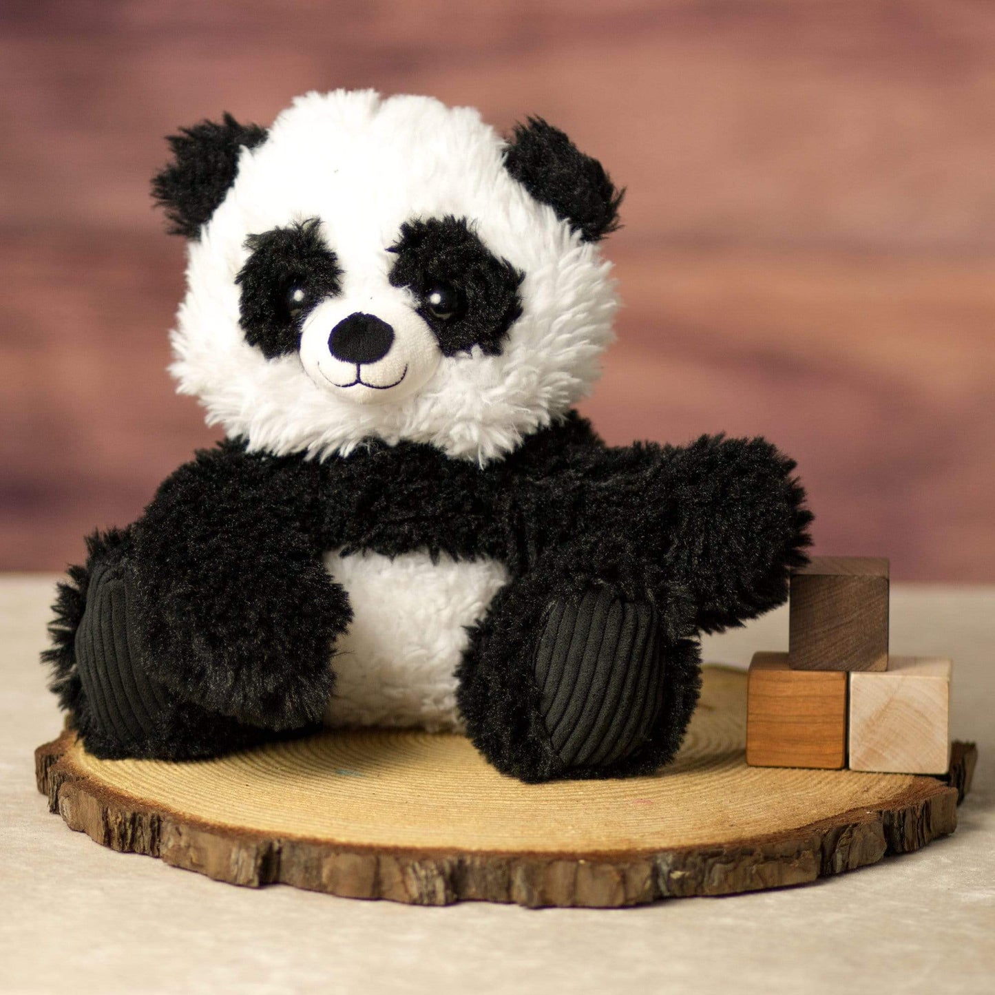 9.5 Inch Scruffy Cuddly Panda Plush - Soft, Adorable Toy