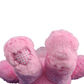 Pink Patches Bear 8 inch