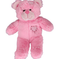 Pink Patches Bear 8 inch