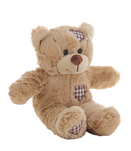 Brown Patches Soft Teddy Bear Plush Toy – 8 Inch Cute Gift