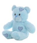 Baby Blue Patches Bear 16 inch