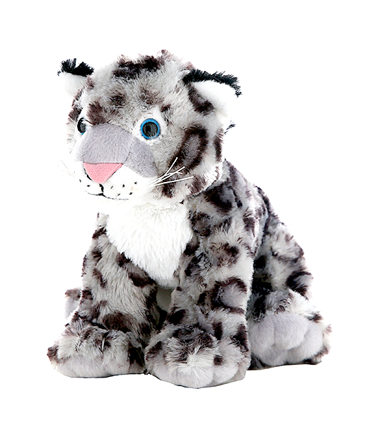 Winter the Snow Leopard 8 Inch