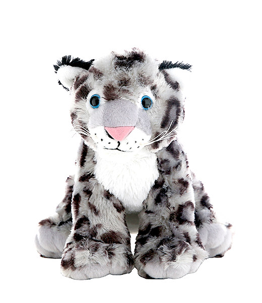 Winter the Snow Leopard 8 Inch