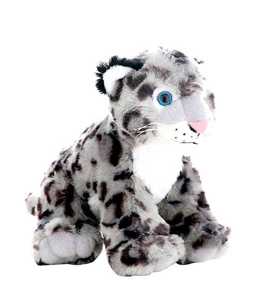 Winter the Snow Leopard 8 Inch