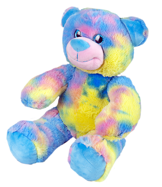 Cotton Candy Bear 8 inch