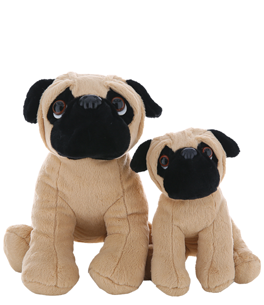 Pugsley the Pug 16 Inch