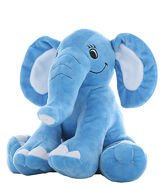 Elmer the Blue Elephant 16 Inch