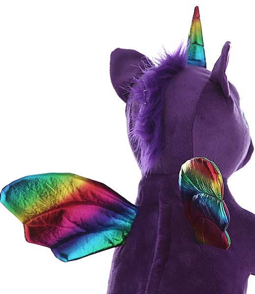 Luna the Purple Winged Unicorn 16 inch