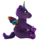 Luna the Purple Winged Unicorn 8 Inch