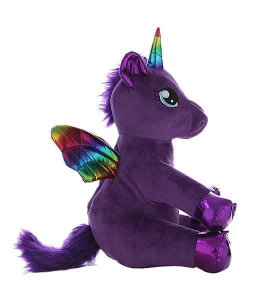 Luna the Purple Winged Unicorn 8 Inch