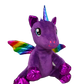 Luna the Purple Winged Unicorn 8 Inch