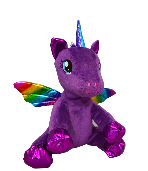 Luna the Purple Winged Unicorn 8 Inch