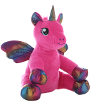 Nova the Pink Winged Unicorn 16 inch