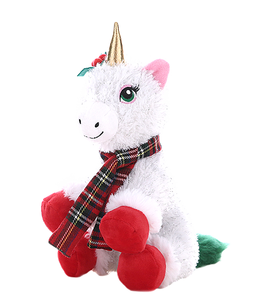 Joy the Christmas Unicorn 8 Inch