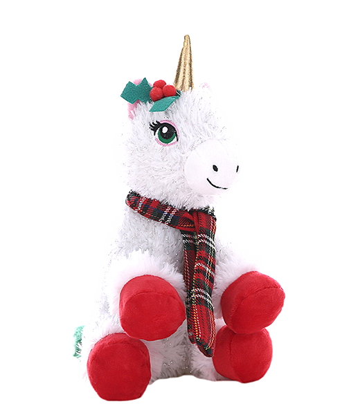 Joy the Christmas Unicorn 8 Inch