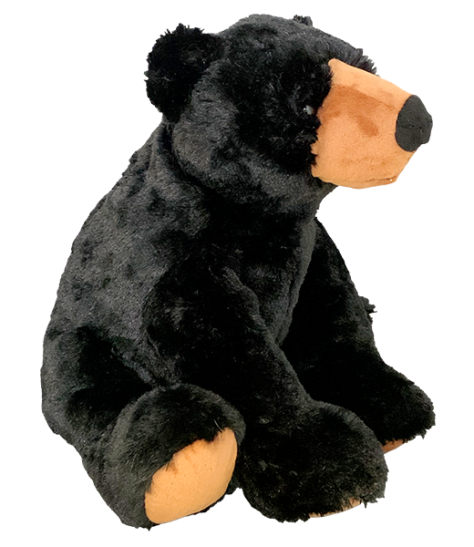 HuckleBeary the Black Bear 16 inch