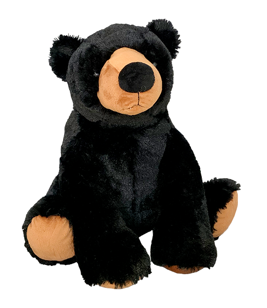 HuckleBeary the Black Bear 16 inch