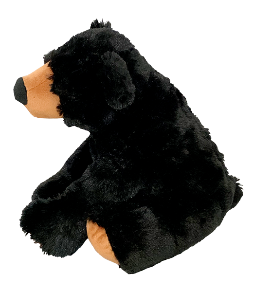 HuckleBeary the Black Bear 8 inch