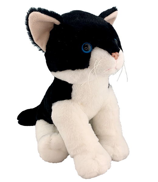 Salt N Pepper the Cat 16 inch