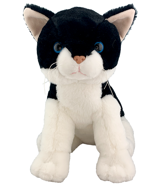 Salt N Pepper the Cat 16 inch