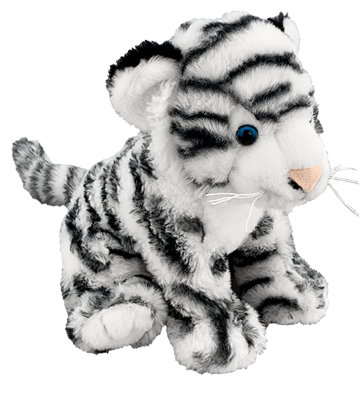 Betty the White Tiger 8 Inch