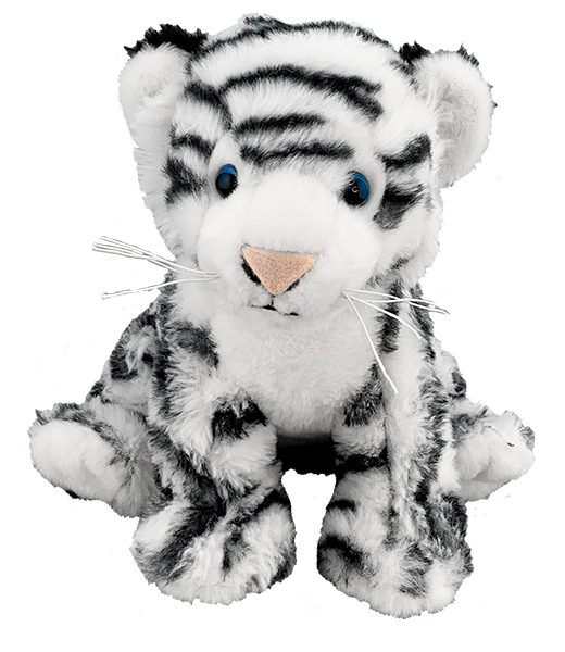 Betty the White Tiger 8 Inch