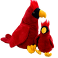 Chloe the Cardinal 8 Inch