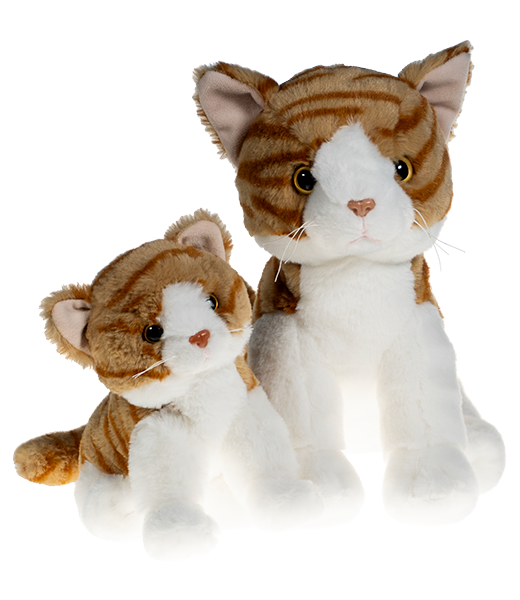 Creamsicle the Tabby Cat 16 inch