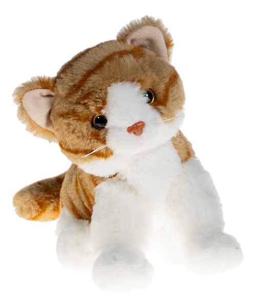 Creamsicle the Tabby Cat 8 inch