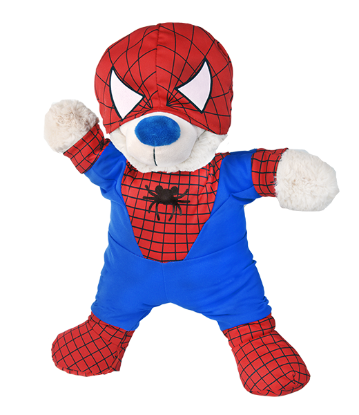 Spidey Teddy Costume 8 Inch