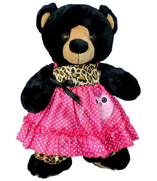 Cute Leopard Owl Outfit 16 Inch