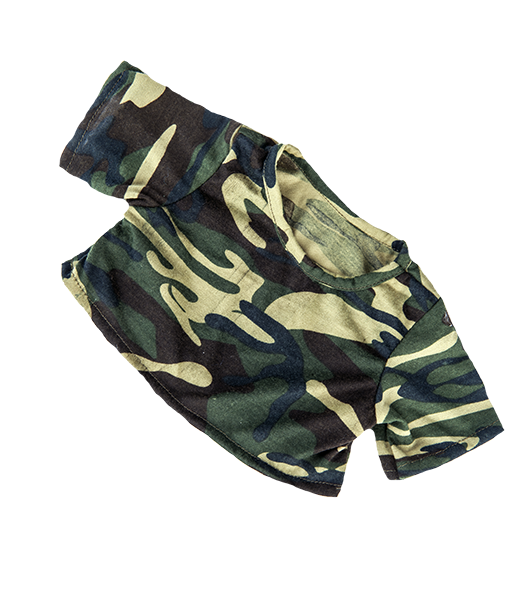 Camo T-Shirt 8 Inch