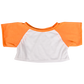Brown Bear 8 Inch Plush with White & Orange Tee – 16 Inch