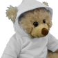 White Hoodie for 16 Inch Plush Toys  – Cozy Sweatshirt for Stuffed Animals