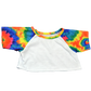 Brown Bear 8 Inch Plush with Tie Dye Special Tee Outfit